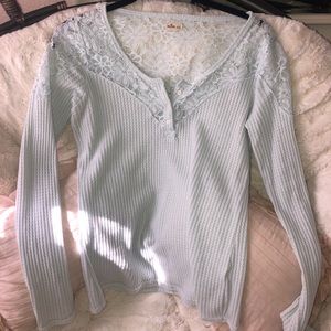 Hollister long sleeve Waffle Thermal